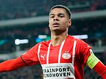 Arsenal are 'in pole position to sign £42million rated PSV star Cody Gakpo'