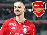 Arsenal are 'targeting Lille winger Edon Zhegrova', dubbed as 'The Kosovan Messi' for his trickery