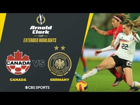 Canada vs. Germany: Extended Highlights | Arnold Clark Cup |CBS Sports Attacking Third