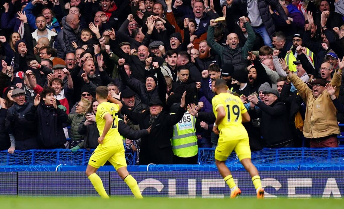 Vitaly Janelt, Bryan Mbuemo Chelsea v Brentford April 2022