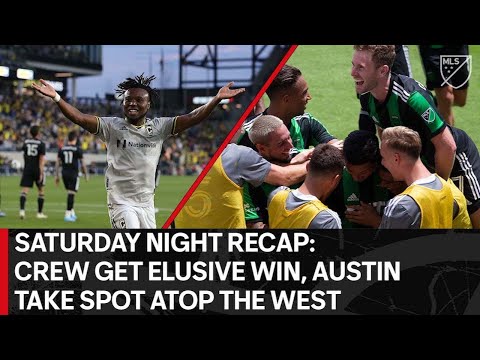 Crew break winless skid, Montreal take it to Atlanta, and Austin atop the West | MLS After Dark