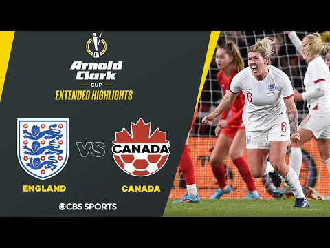 England vs. Canada: Extended Highlights | Arnold Clark Cup |CBS Sports Attacking Third