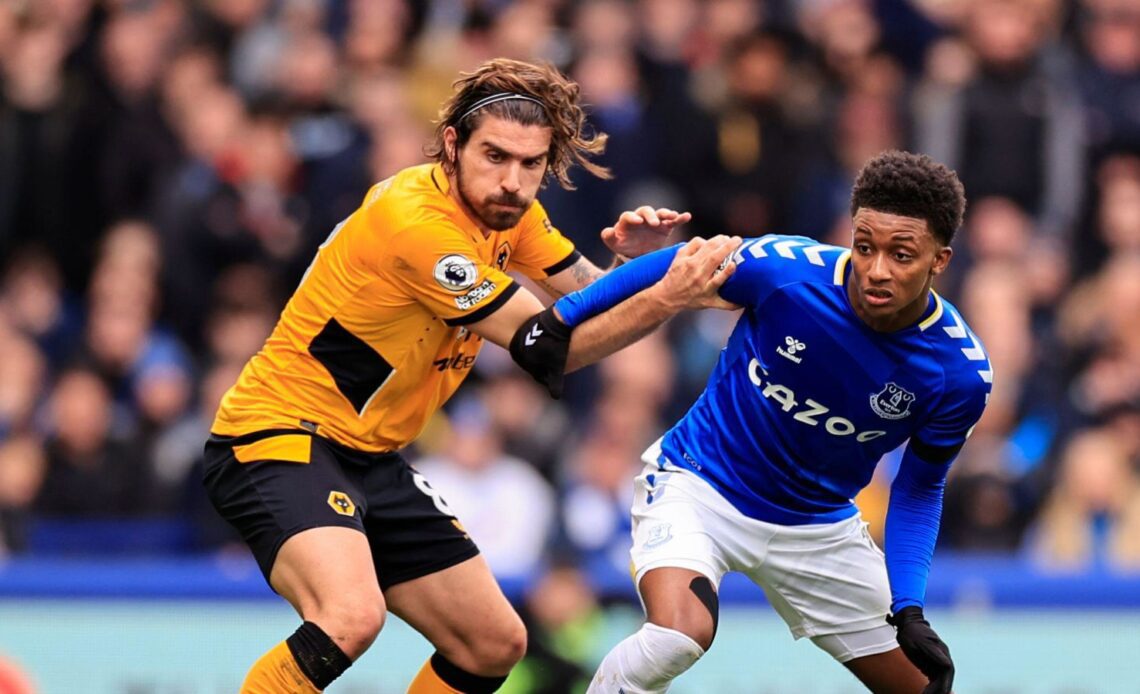 Ruben Neves Demarai Gray Wolves Everton