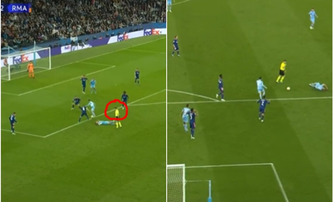"Fantastic" decision to give advantage for Man City goal against Real Madrid, says Mark Halsey
