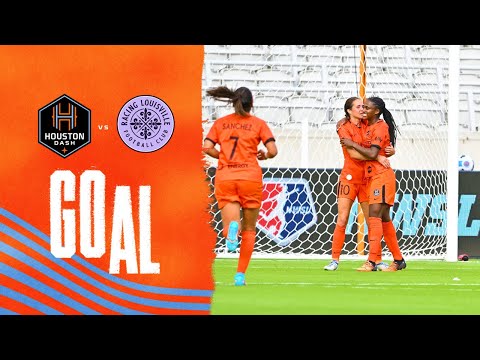 GOAL: Nichelle Prince calmly places one in the back of the net!