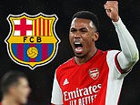 Gabriel hands Arsenal transfer boost by insisting he is 'very happy' at club amid Barcelona links