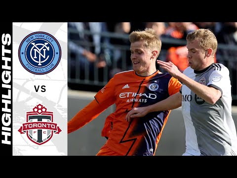 HIGHLIGHTS: New York City FC vs. Toronto FC | April 24, 2022