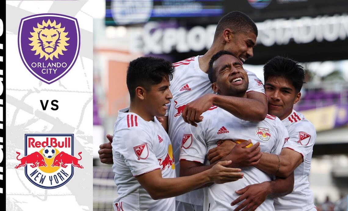 HIGHLIGHTS: Orlando City SC vs. New York Red Bulls | April 24, 2022