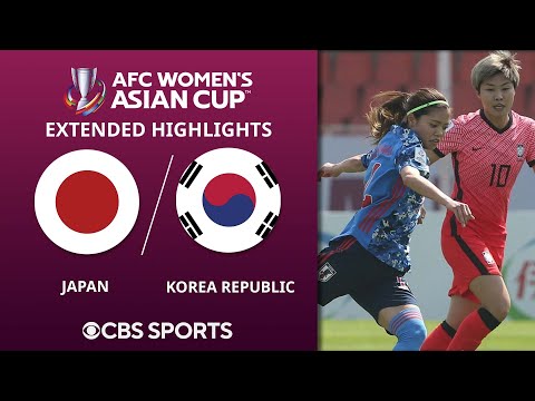 Japan vs. Korea Republic: Extended Highlights | AFC Women's Asian Cup | CBS Sports Golazo
