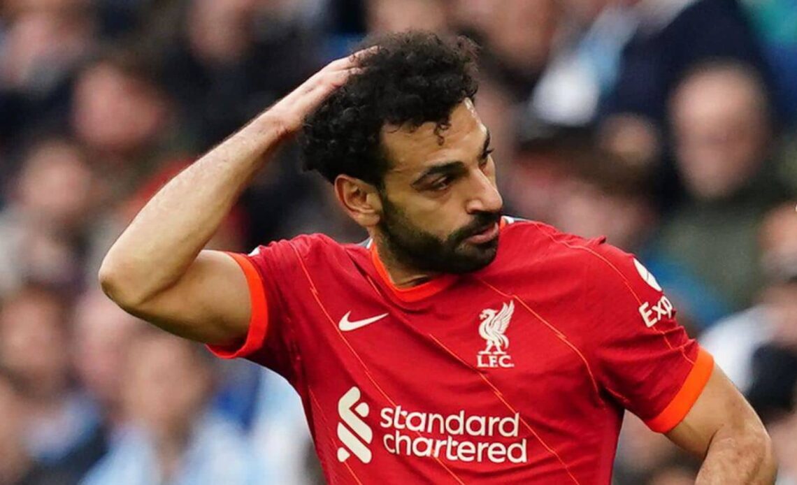 Mohamed Salah, Liverpool star during the Premier League match at the Etihad Stadium, Manchester
