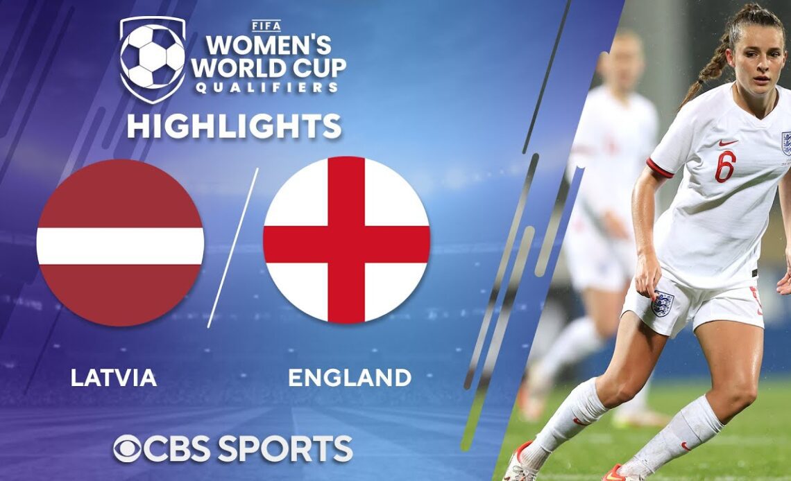 Latvia vs. England: Extended Highlights | FIFA Women's WCQ | Attacking Third