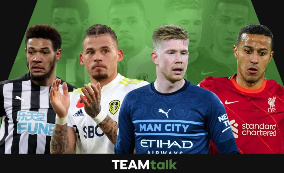 Joelinton, Kalvin Phillips, Kevin de Bruyne, Thiago TT Predictions