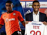 Lyon complete free signing of Tete after winger terminated his Shakhtar Donetsk contract