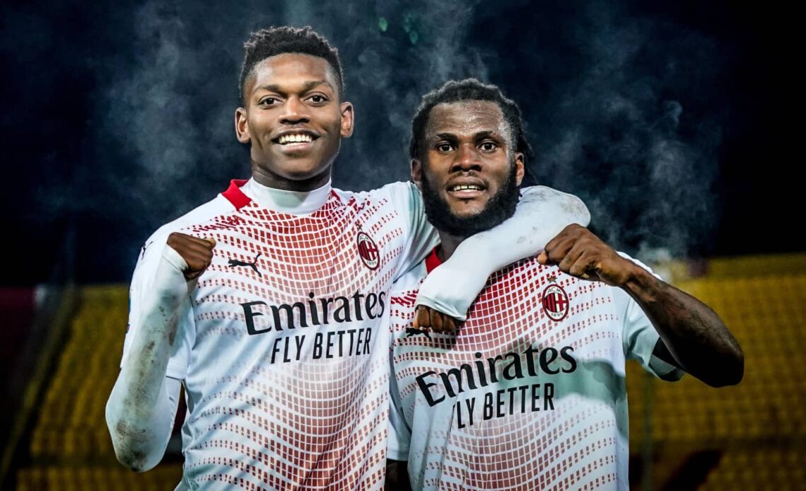 AC Milan pair Rafael Leao and Franck Kessie