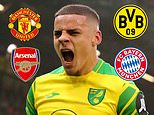 Man United and Arsenal 'are leading the race for £20million-rated Norwich defender Max Aarons'