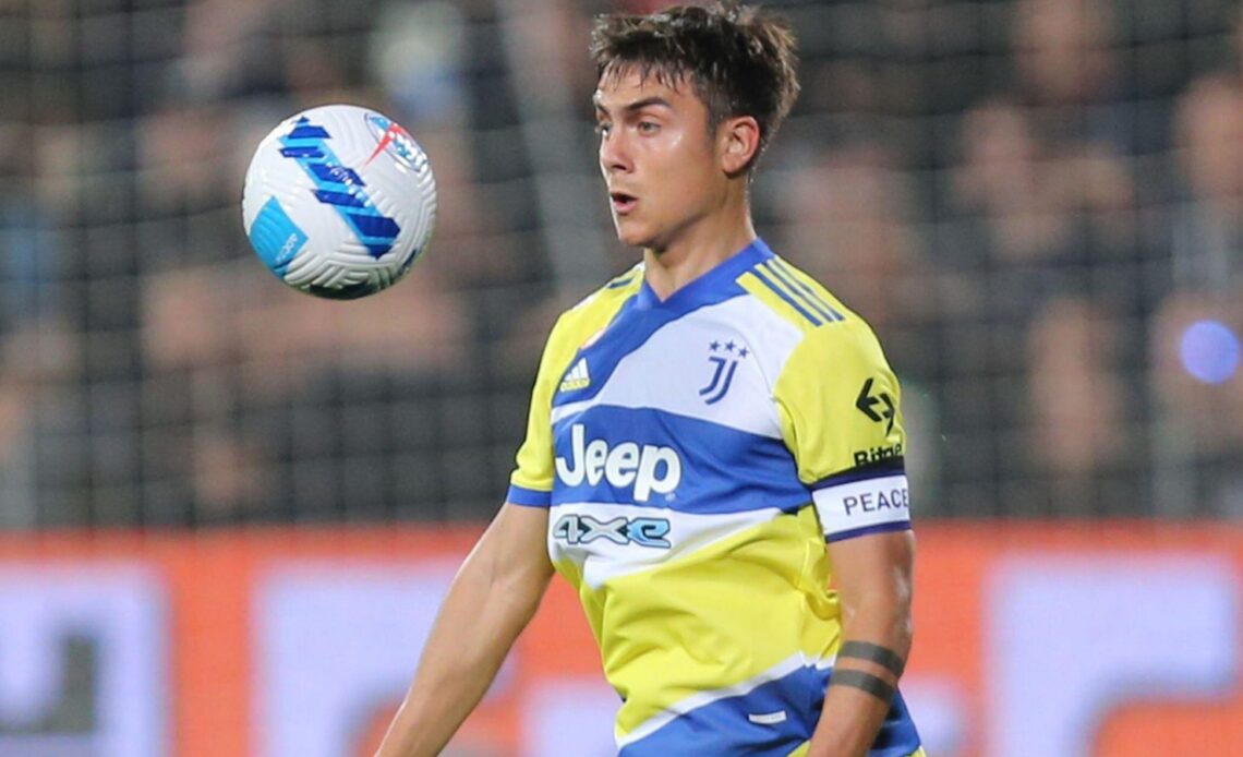 Paulo Dybala in action for Juventus.