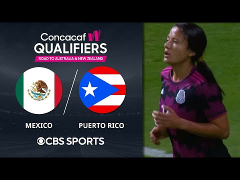 Mexico vs. Puerto Rico: Extended Highlights | CONCACAF W Qualifiers | CBS Sports