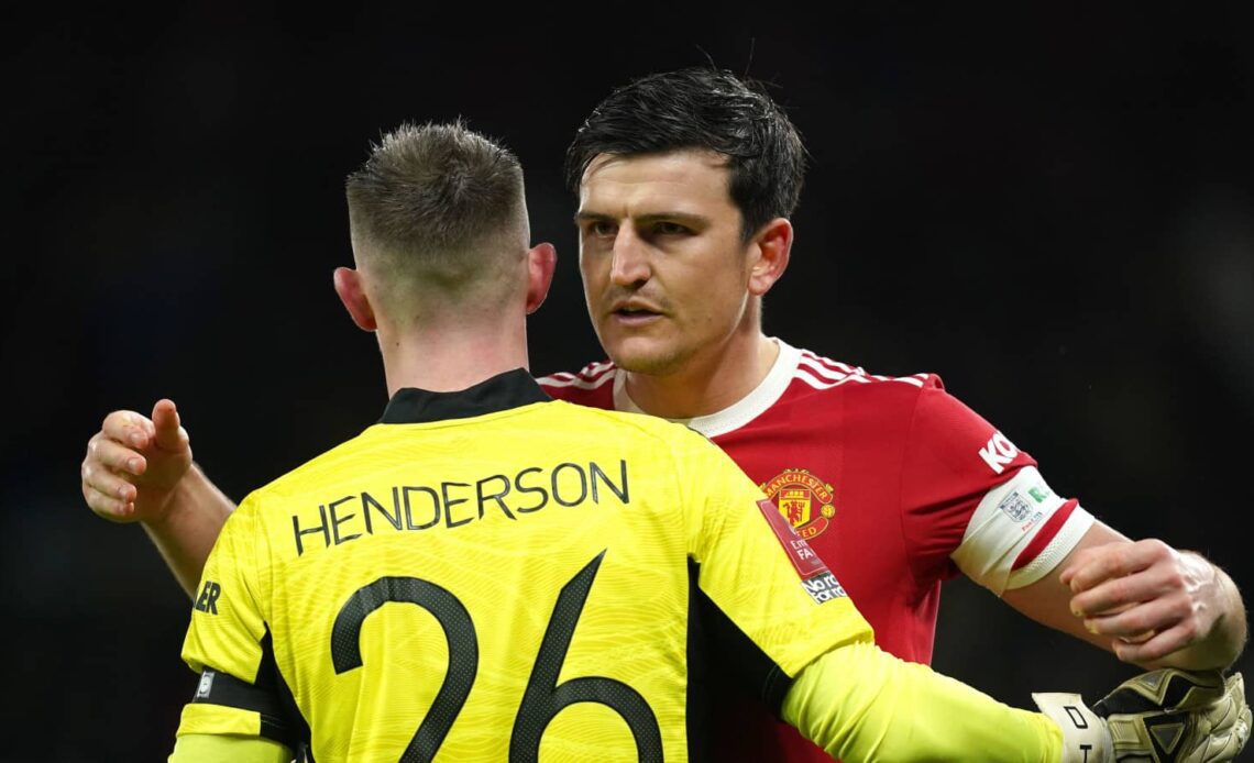 Man Utd pair Dean Henderson and Harry Maguire