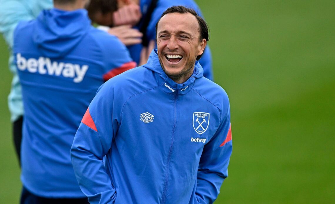 West Ham skipper Mark Noble