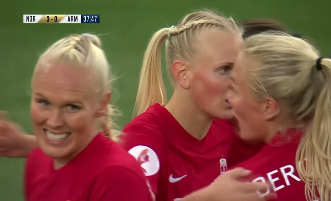 Norway vs. Armenia: Extended Highlights | Women's World Cup Qualifiers | CBS Sports Attacking Third