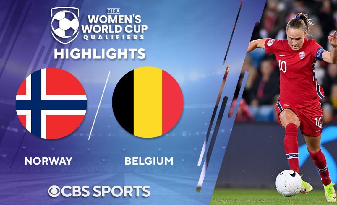 Norway vs. Belgium: Extended Highlights | FIFA Women's WCQ | Attacking Third
