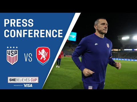 POST-MATCH PRESS CONFERENCE: Vlatko Andonovski | USWNT vs. Czech Republic | Feb. 17, 2022