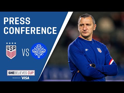POST-MATCH PRESS CONFERENCE: Vlatko Andonovski | USWNT vs. Iceland |  Feb. 20, 2022