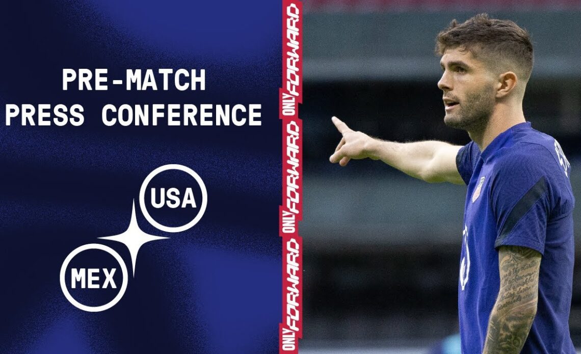PRE-MATCH PRESS CONFERENCE: Christian Pulisic | USMNT vs. Mexico | March 23, 2022