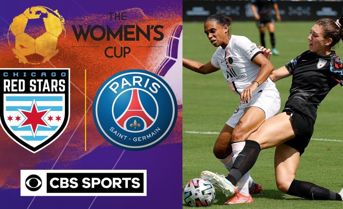 PSG vs. Chicago Red Stars: Extended Highlights | The Women's Cup | CBS Attacking Third