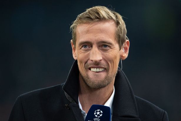 Peter Crouch has hilarious moment in BT studio