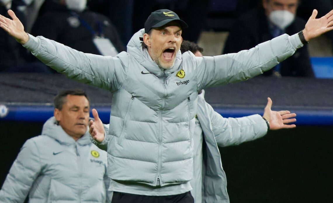 Chelsea manager Thomas Tuchel during Champions League quarter-final second-leg clash against Real Madrid
