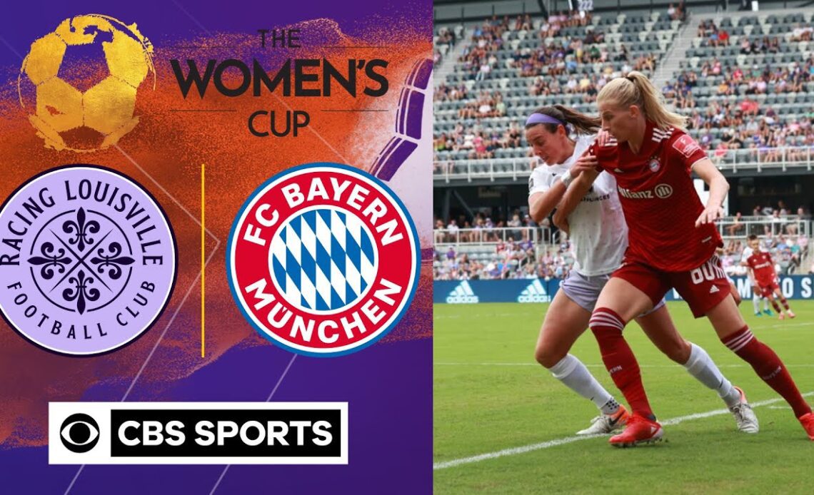 Racing Louisville FC vs. Bayern Munich: Extended Highlights | The Women's Cup | CBS Attacking Third