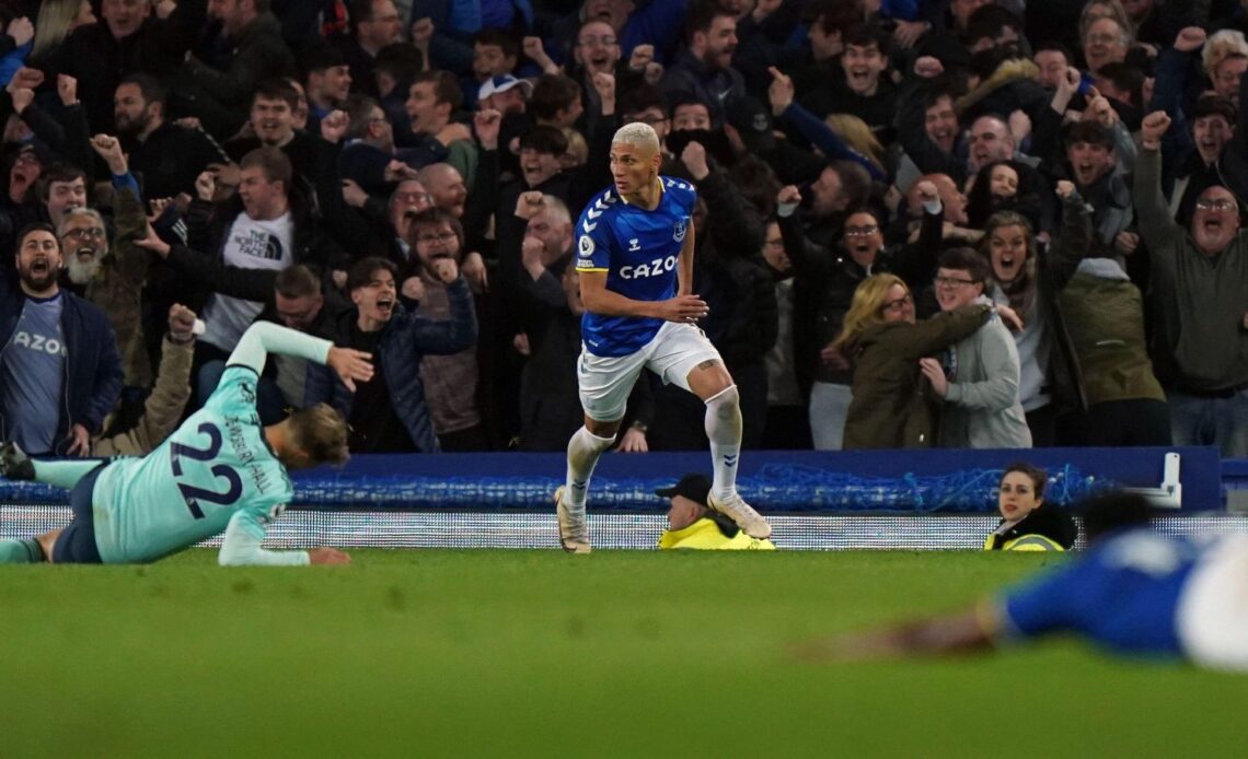 Richarlison salvages point for the Toffees with late equaliser