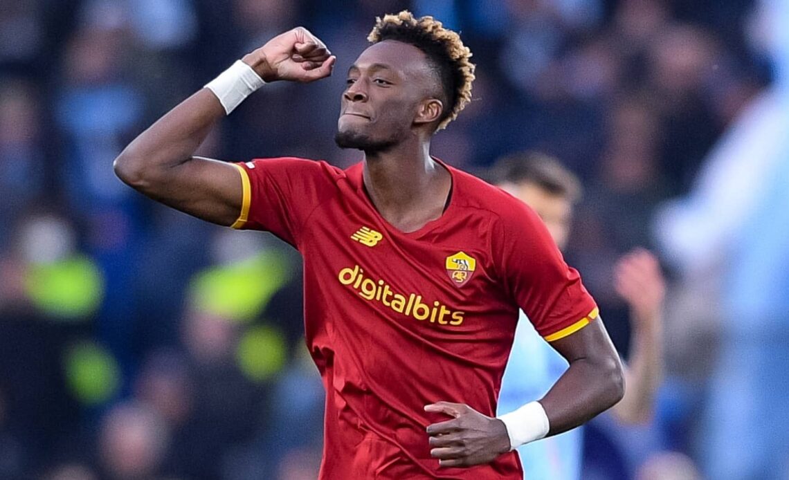 Tammy Abraham of Roma