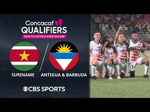 Suriname vs. Antigua & Barbuda: Extended Highlights | CONCACAF W Qualifiers | CBS Sports
