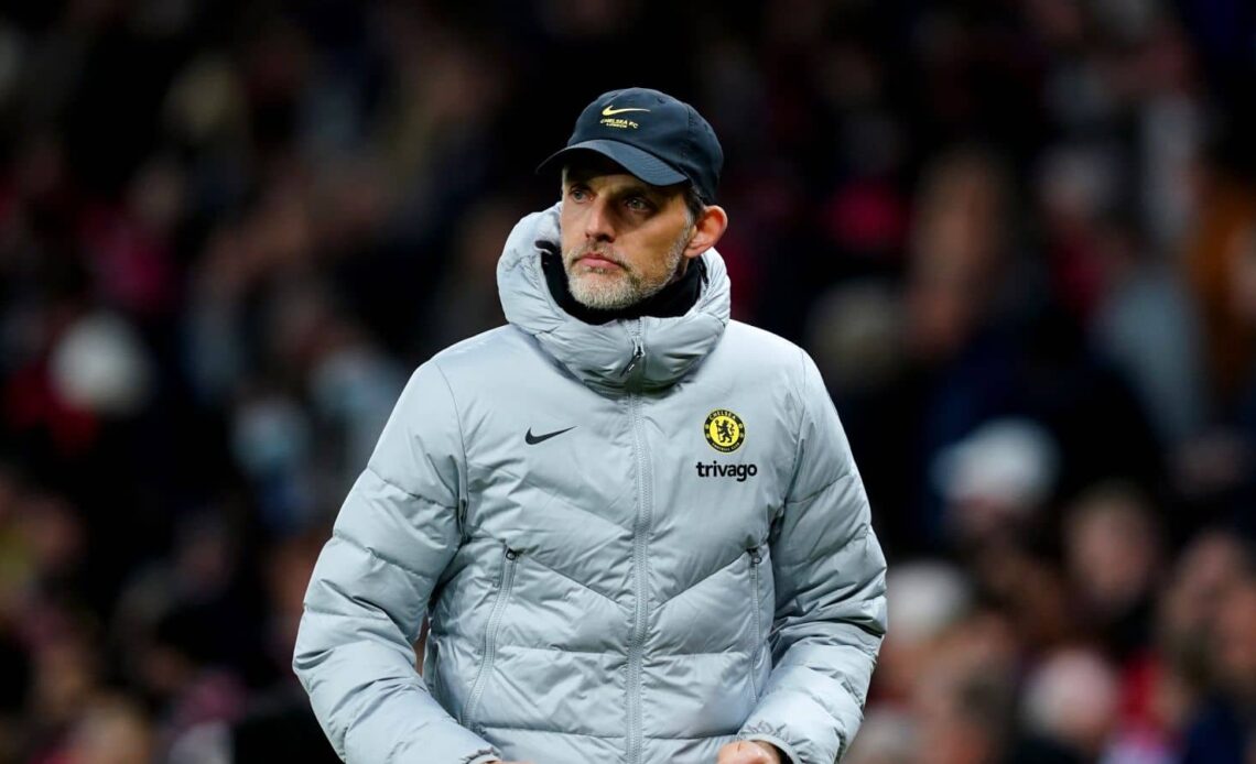 Thomas Tuchel, Man Utd v Chelsea April 2022