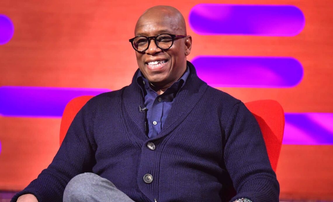 Alexandre Lacazette troubles. Ian Wright - appearing here during filming for the Graham Norton Show at BBC Studioworks 6 Television Centre, Wood Lane, London - wants striker dropped