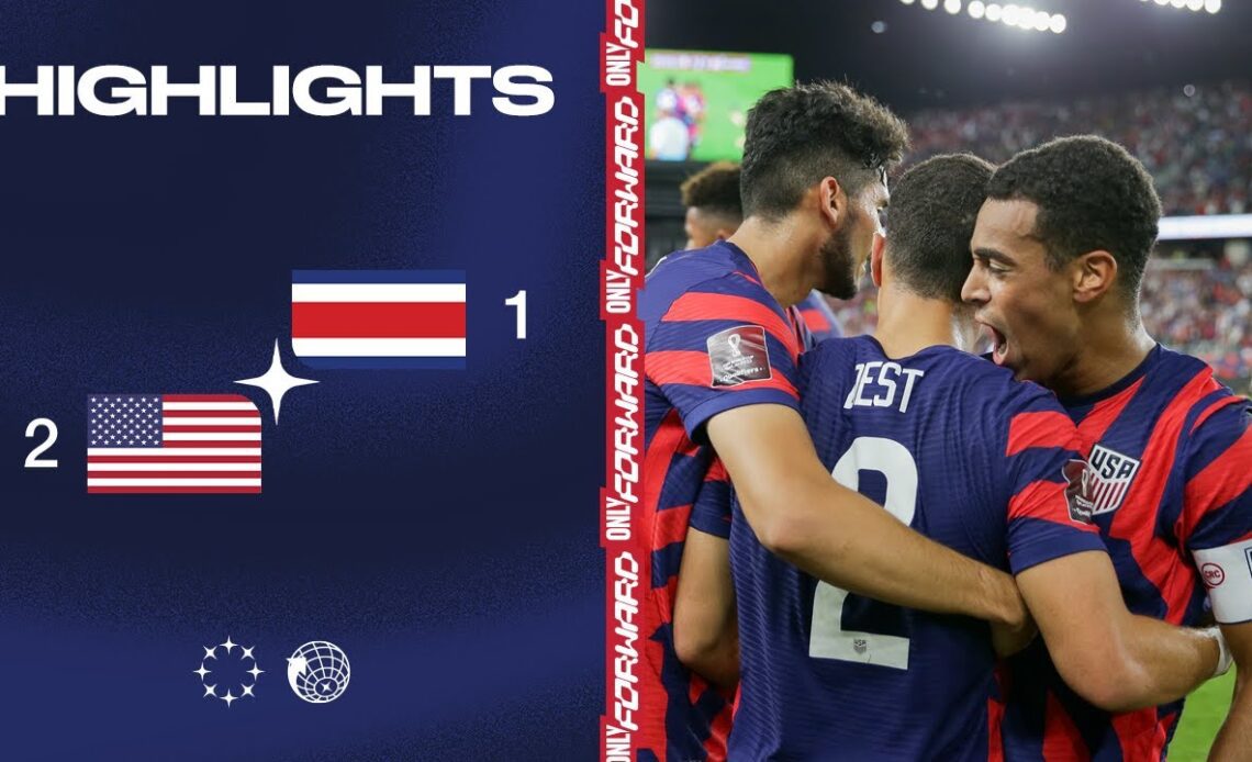 USMNT vs. Costa Rica: Highlights | October 13, 2021