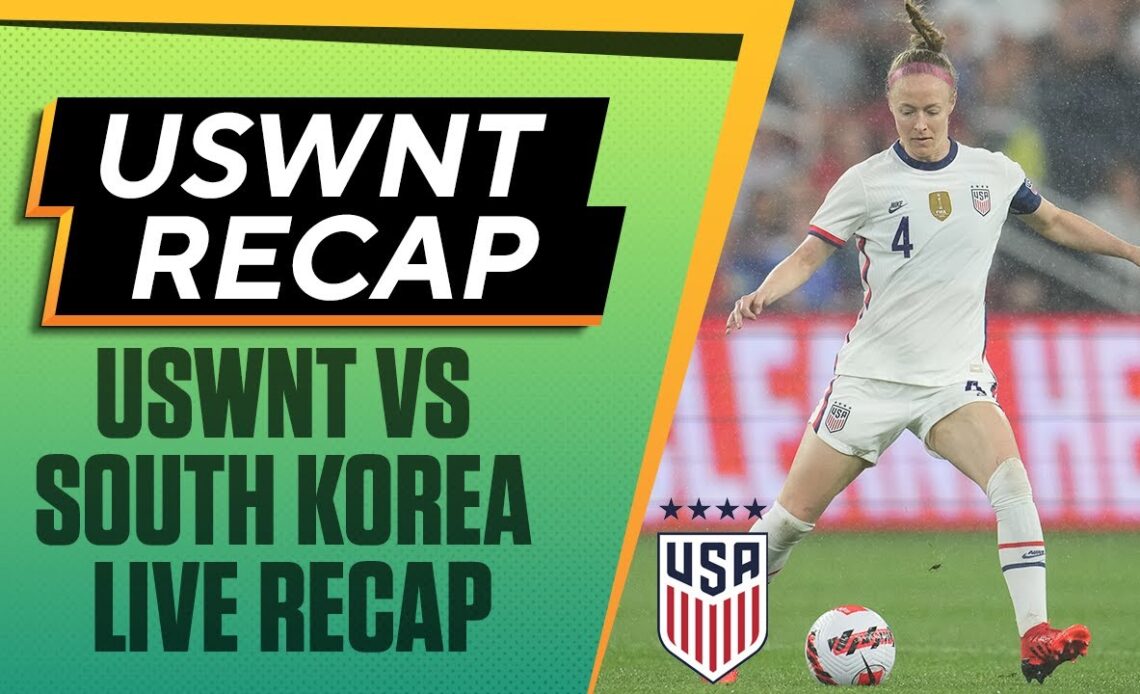 USWNT vs South Korea Recap: 22-game home win streak snapped after a scoreless draw vs South Korea