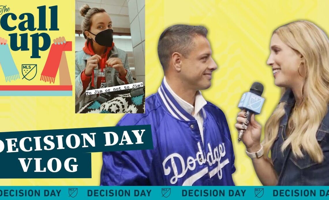 VLOG: Decision Day 2021 - Chicharito Interview, BTS Atlanta United Broadcast, Final Day Chaos