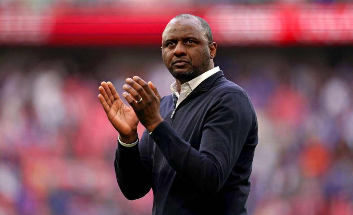 Vieira hopeful Crystal Palace FA Cup loss will make them 'a better team' in the future