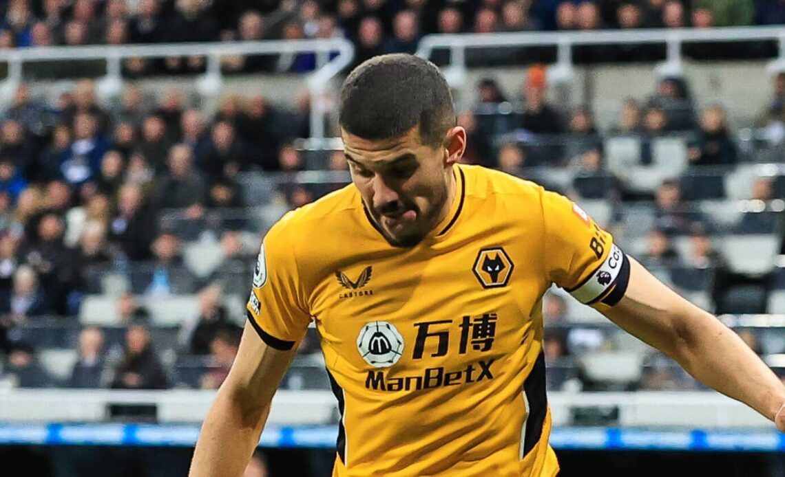 Conor Coady, Wolves, April 2022.