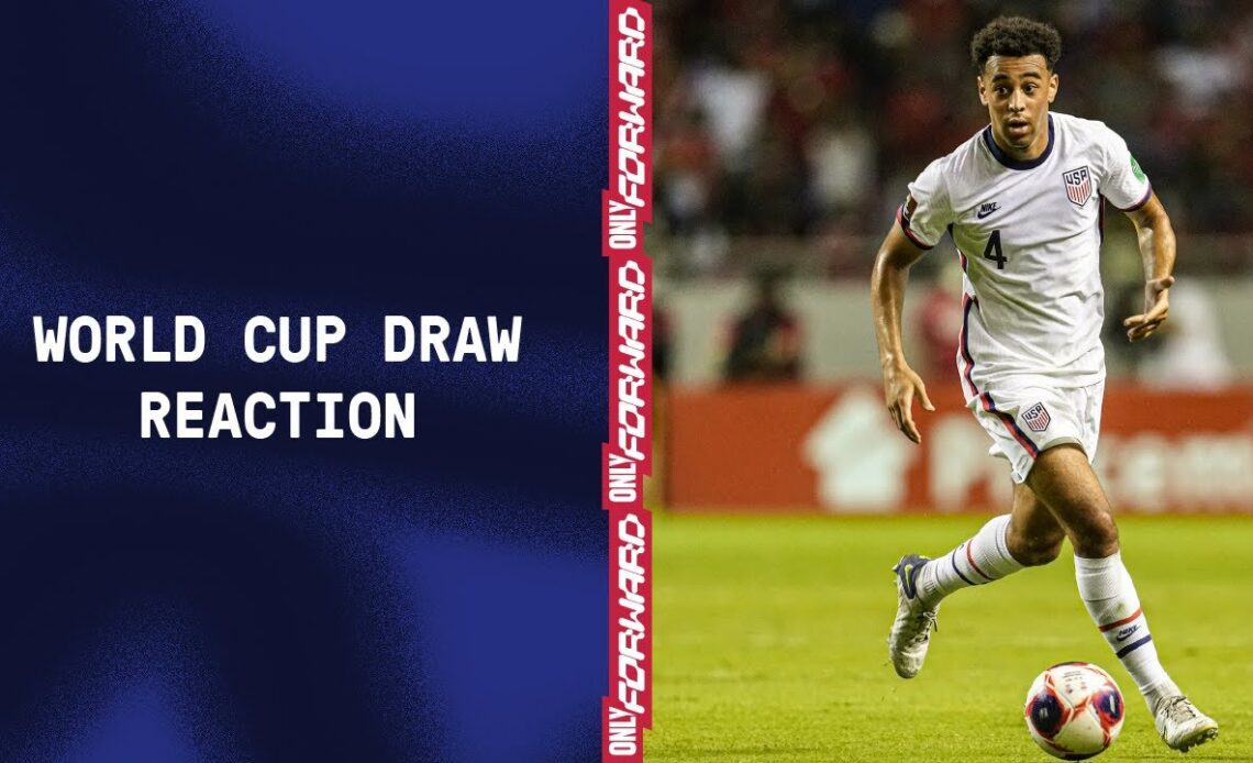 World Cup Draw Reactions: Tyler Adams