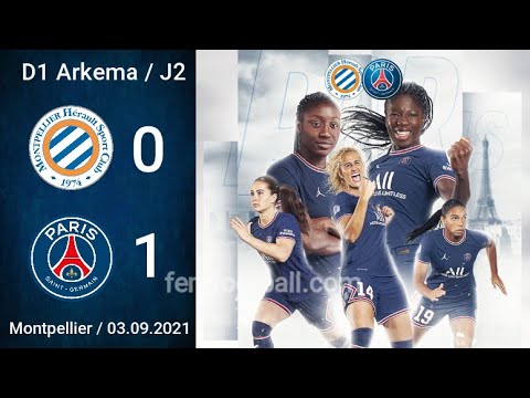 [0-1] | 03.09.2021 | MHSC Montpellier vs PSG Féminines | D1 Arkema J2