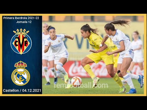 [0-2] | 04.12.2021 | GOALS | Villarreal CF vs Real Madrid Femenino | Primera Iberdrola 2021-22 | J12