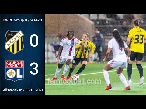 [0-3] | 05.10.2021 | BK Häcken vs OL Féminin | UWCL 2021-22 Group D | Week 1