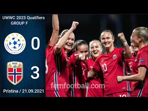 [0-3] | 21.09.2021 | Kosovo vs Norway | FIFA Women World Cup 2023 Qualifiers | Group F
