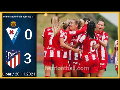 [0-3] | 21.11.2021 | EIbar Femenino vs Atletico de Madrid Femenino | Primera Iberdrola 2021-22 | J11