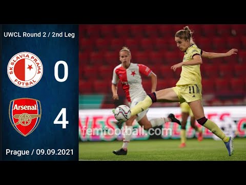 [0-4] | 09.09.2021 | SK Slavia Praha vs Arsenal Women | UWCL Round 2 | 2nd Leg