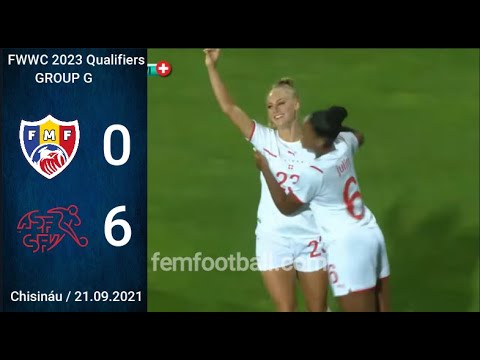 [0-6] | 21.09.2021 | Moldova vs Switzerland | FIFA Women World Cup 2023 Qualifiers | Group G
